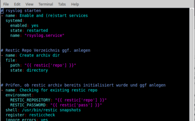 ansible und OPNsense