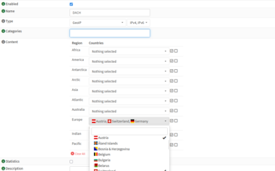 GeoIP-Filterung
