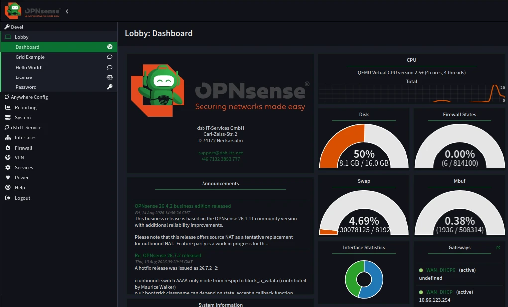 Theme-Diff-OPNsense-dark